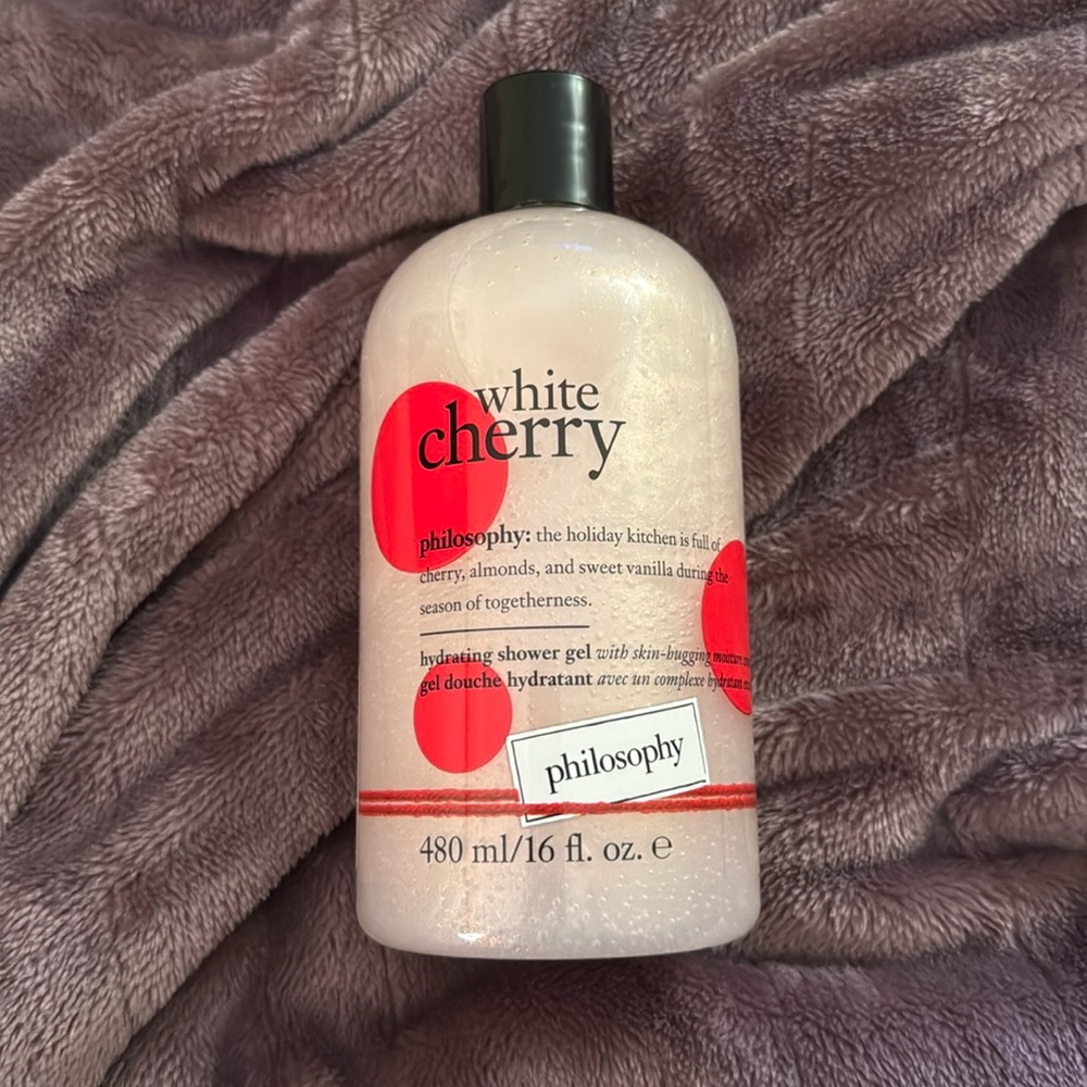 Philosophy White Cherry shower gel 16 Oz sealed